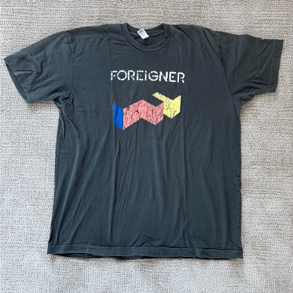 Vintage Foreigner World Tour 2007 Shirt XL